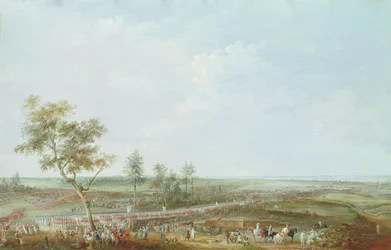 Yorktown feladása, 1781. október 19., 1784. (guache, vellum, kartonra fektetve)